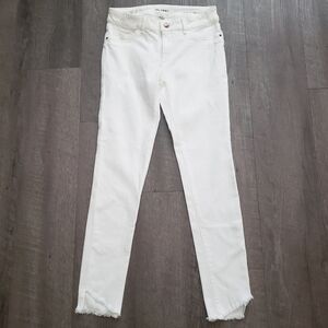 DL1961 Women's Emma Power Legging Jeans White Size 27